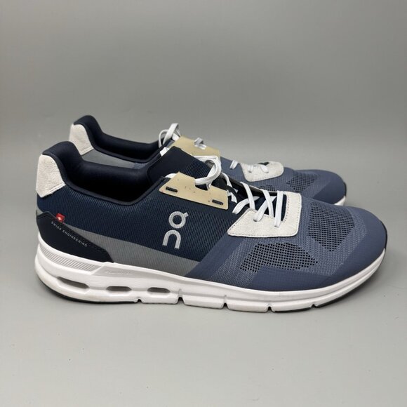 On Other - On Cloudrift Mens Size 11.5  Running Shoes Blue White Athletic Trainer Sneakers